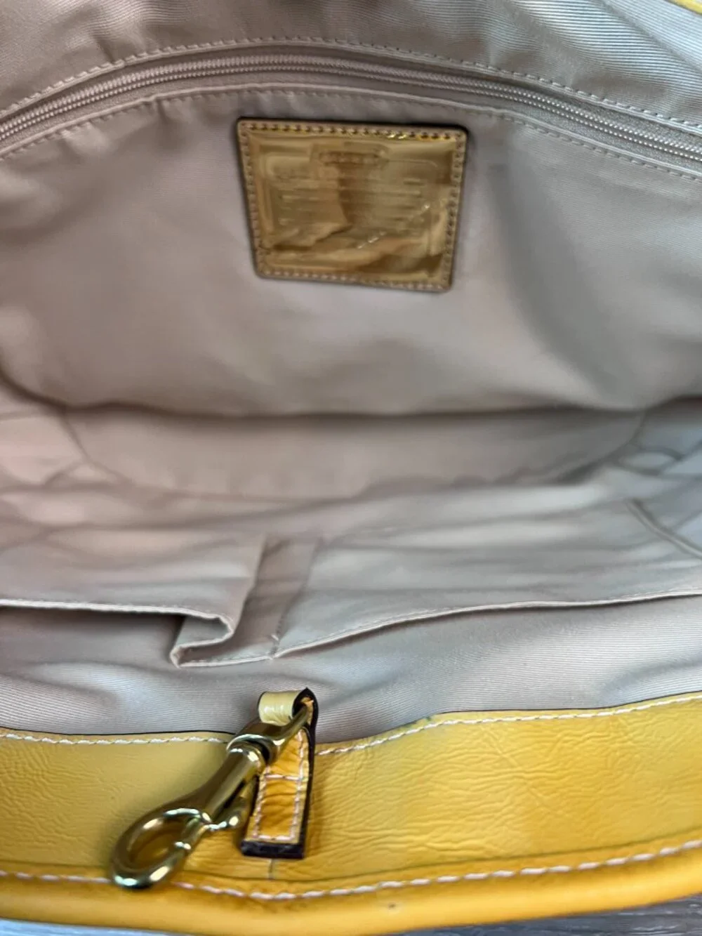 2010 Coach Poppy Straw Tote Bag Applique Bag Summer
